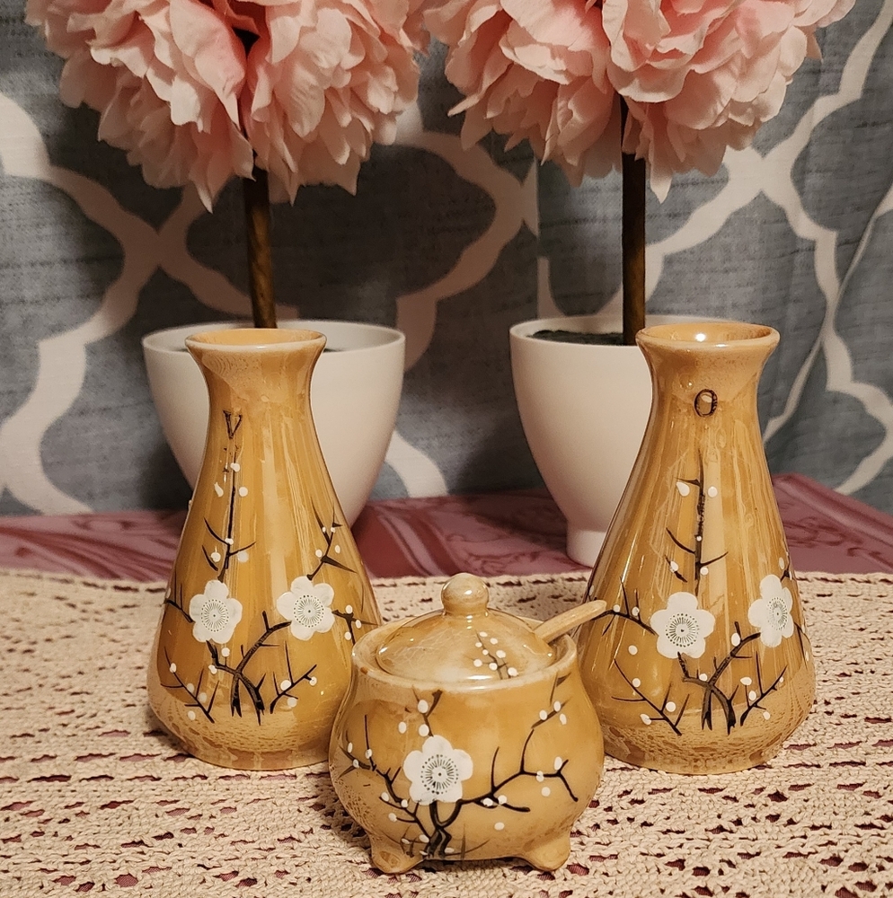 Made In Japan Hand Painted Lusterware